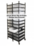 V-35 Tub Breeding Rack 13 Levels, 26 Tubs (Snakes, Leopard Geckos, etc)