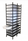 V-70 Tub Breeding Rack 11 Levels, 11 Tubs (Ball Pythons, Blue Tongue Skinks, etc)